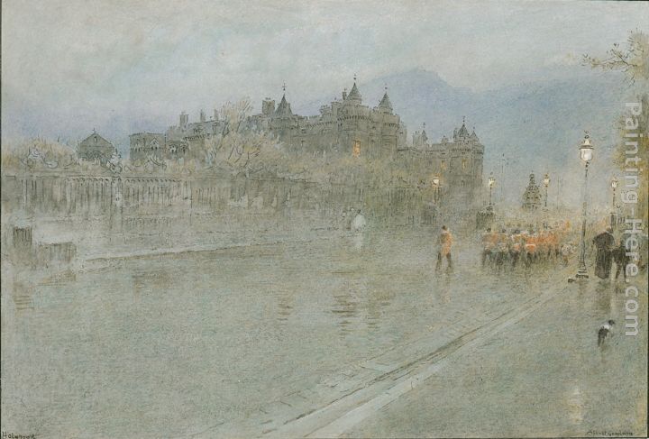 Albert Goodwin Canvas Paintings page 3